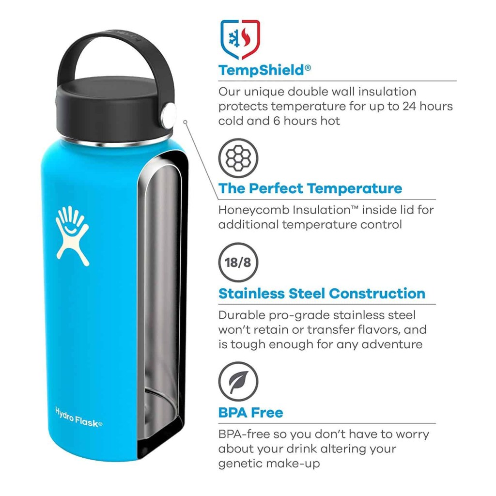 Picture of: How does a Hydro Flask keep water cold? – Southern Man