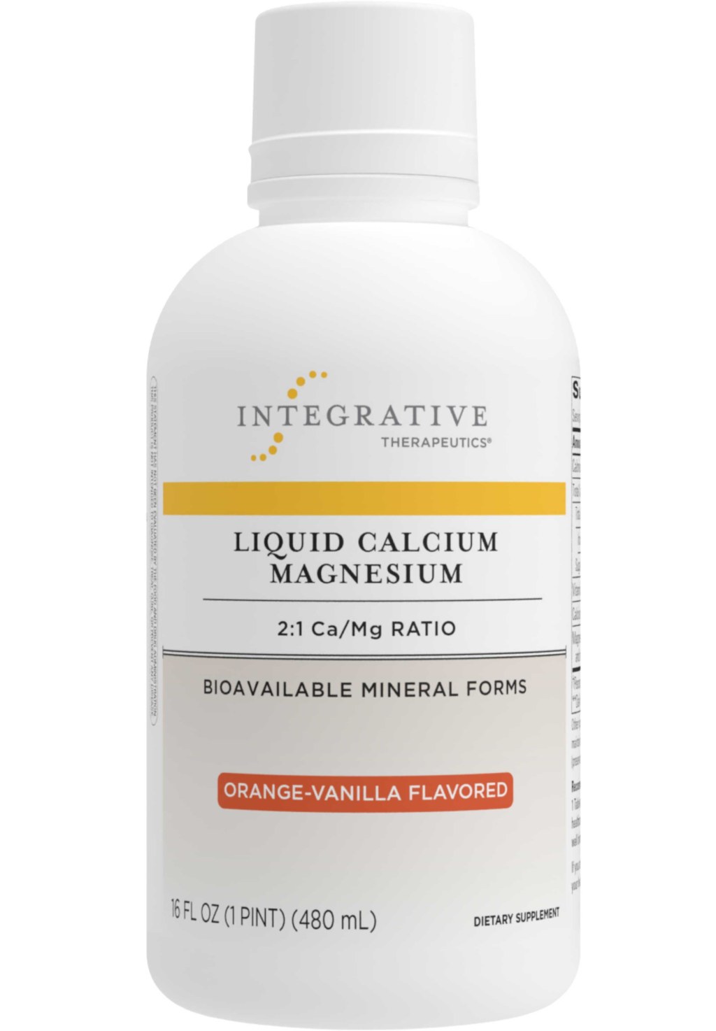 Picture of: Integrative Therapeutics Liquid Calcium Magnesium :