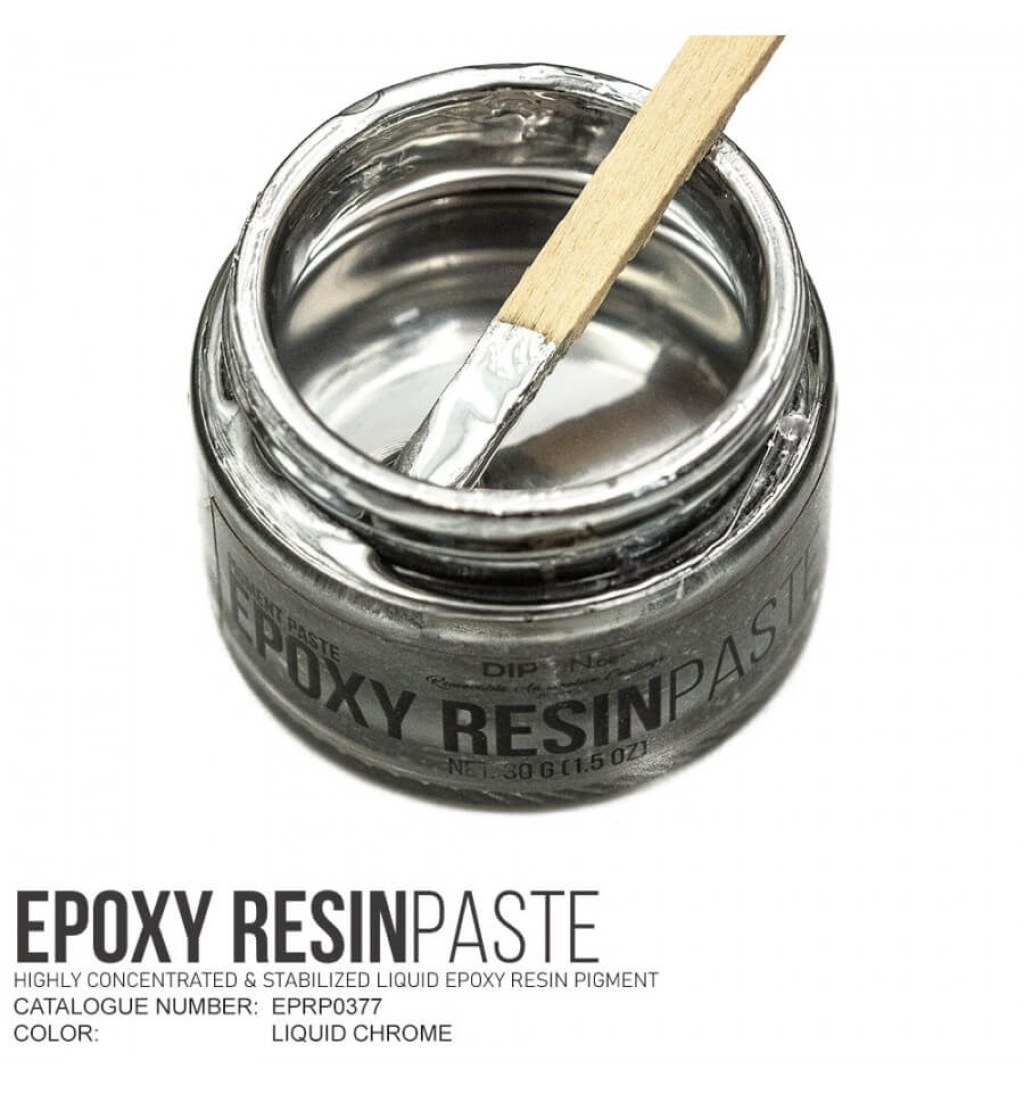 Picture of: Liquid Chrome Epoxy Resin Pigment Paste