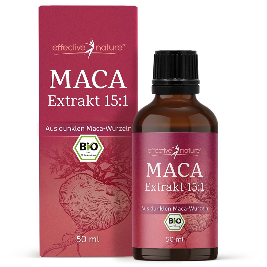 Picture of: Liquid maca extract in the ratio of :- ml, black maca and red maca  from Peru, high dose with  mg organic maca, high bioavailability