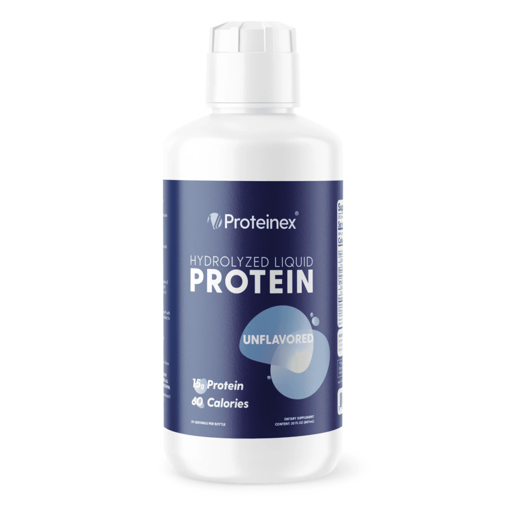 Picture of: Proteinex g Liquid Protein Original oz – Unflavored – Walmart