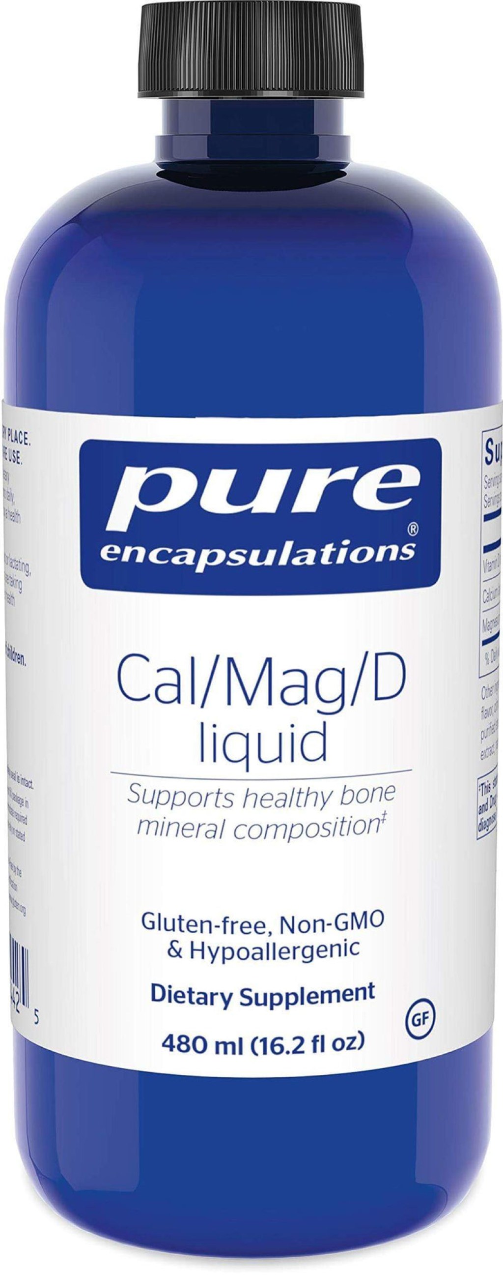 Picture of: Pure Encapsulations Cal/Mag/D liquid —  mL