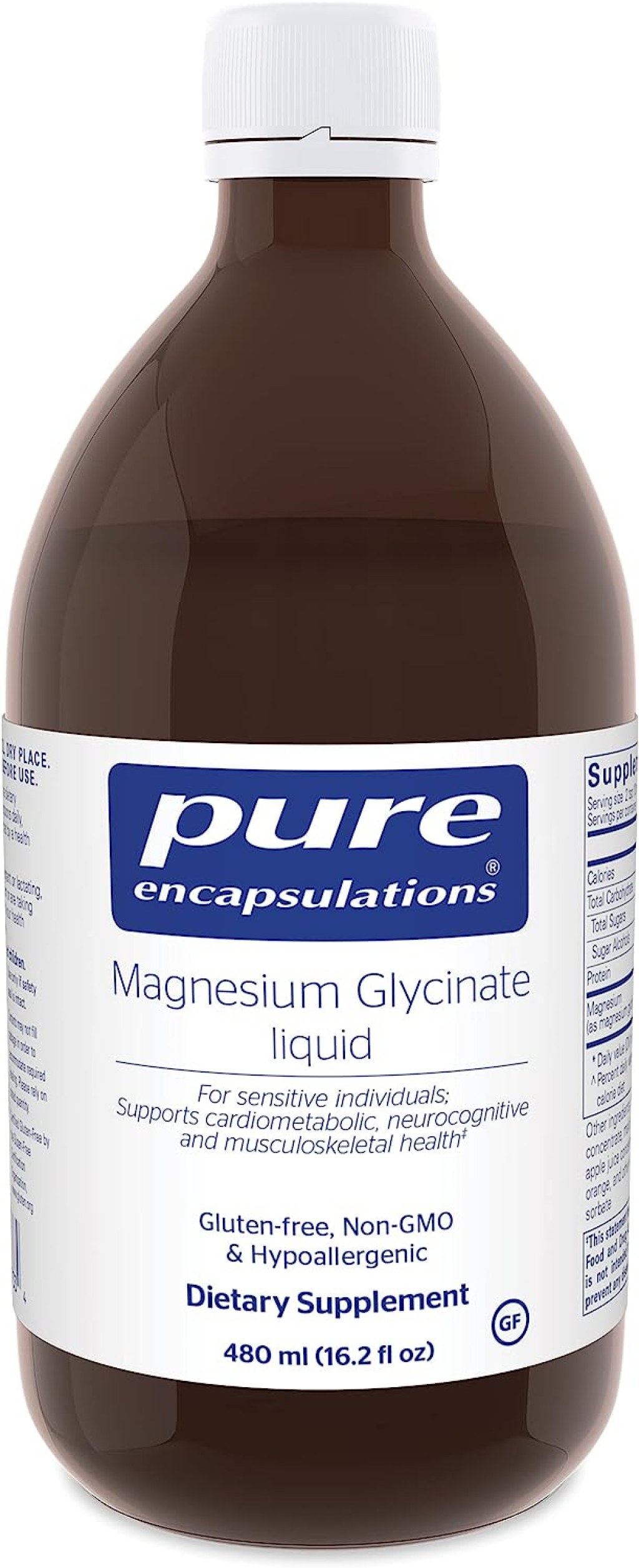 Picture of: Pure Encapsulations Magnesium Glycinate Liquid   Ubuy India