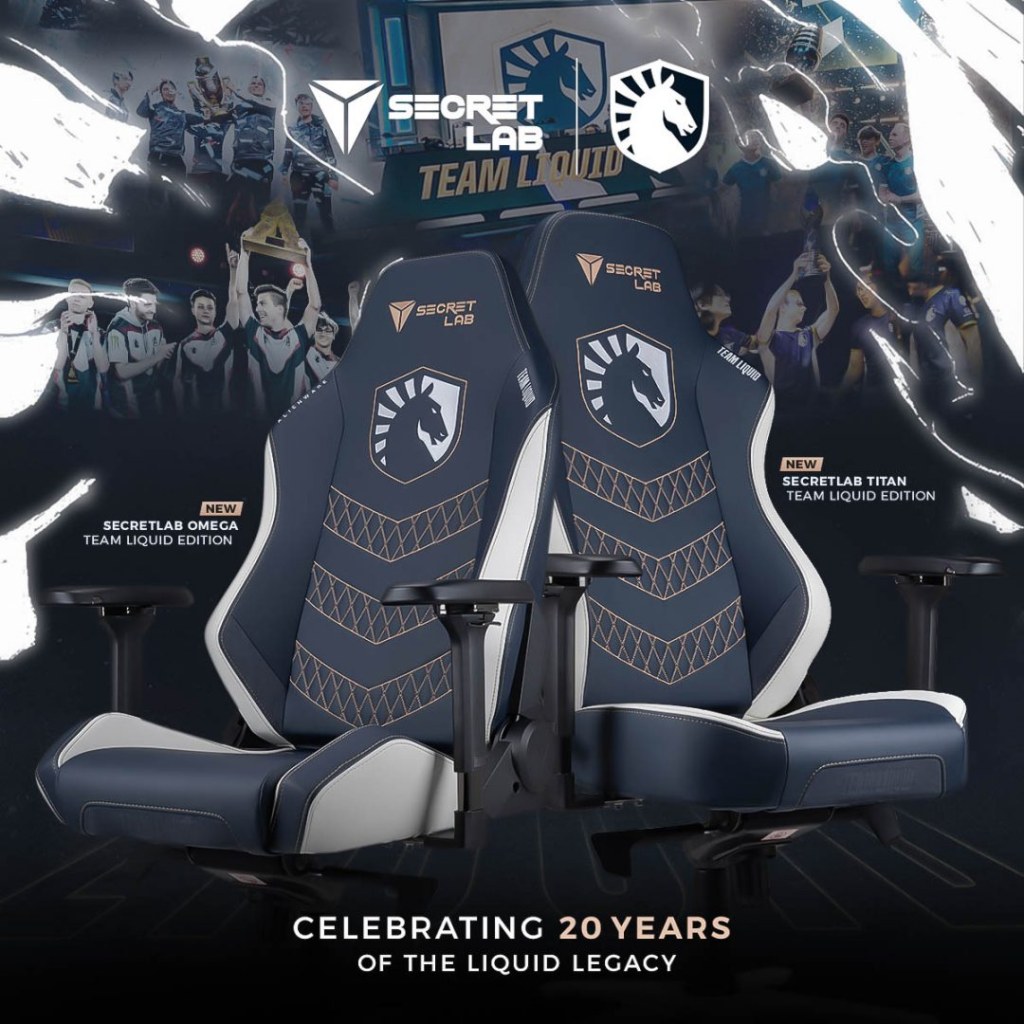 Picture of: Secretlab launches Team Liquid Edition gaming chair to celebrate