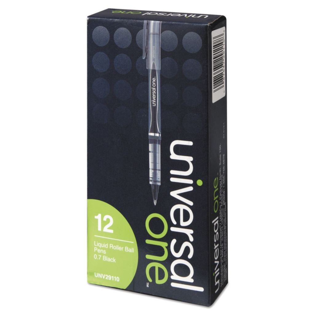 Picture of: Universal® Liquid Ink Stick Roller Ball Pen  VWR