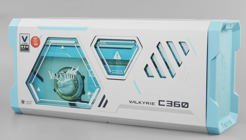 Picture of: VALKYRIE C-RGB White/Black all-in-one liquid CPU Cooler