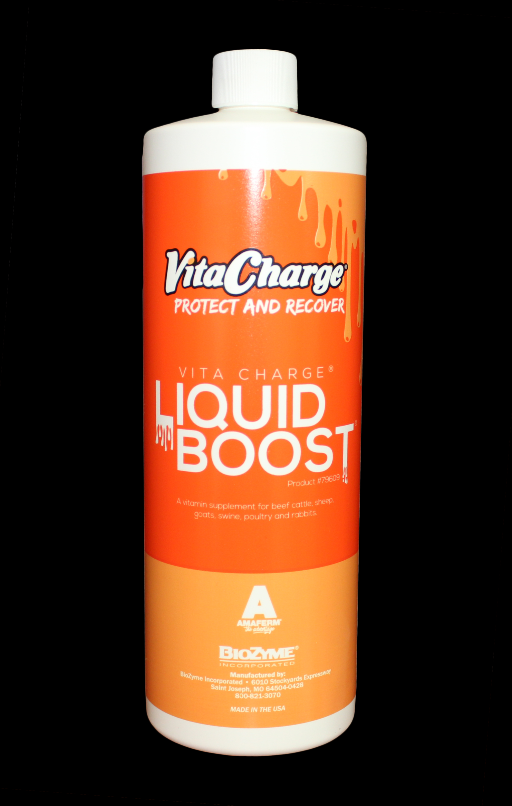 Picture of: VITA CHARGE® LIQUID BOOST® – Umbarger Show Feeds